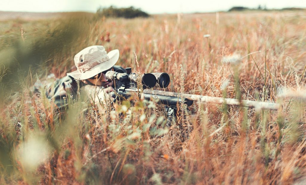 Use a solid rest or a bipod to support your rifle. 