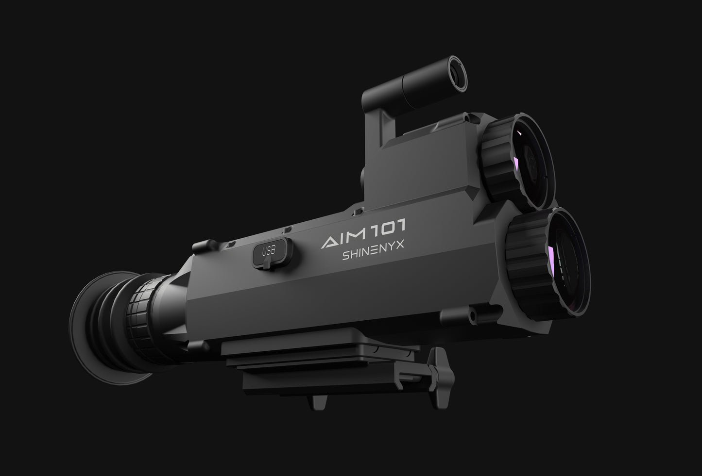 AIM101 Thermal+night vision+LRF Scope