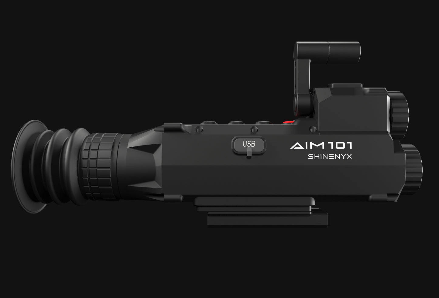 AIM101 Thermal+night vision+LRF Scope